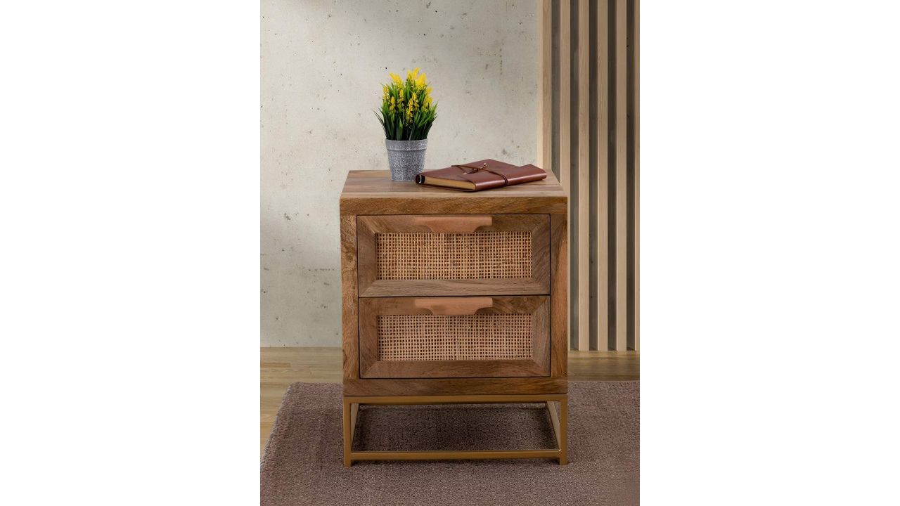 Metalsmith Brown Wooden Rectangle Drawers