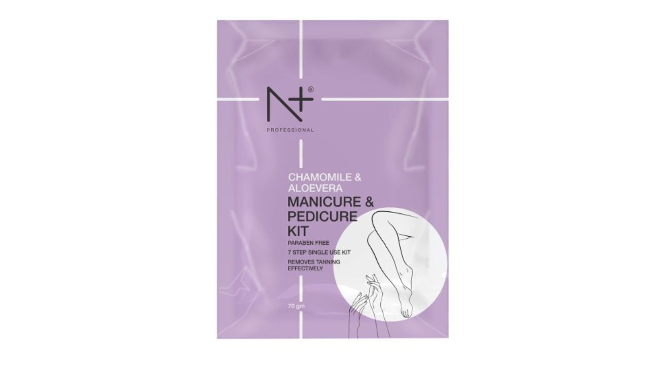 N Plus Professional 7 Steps Manicure & Pedicure Kit