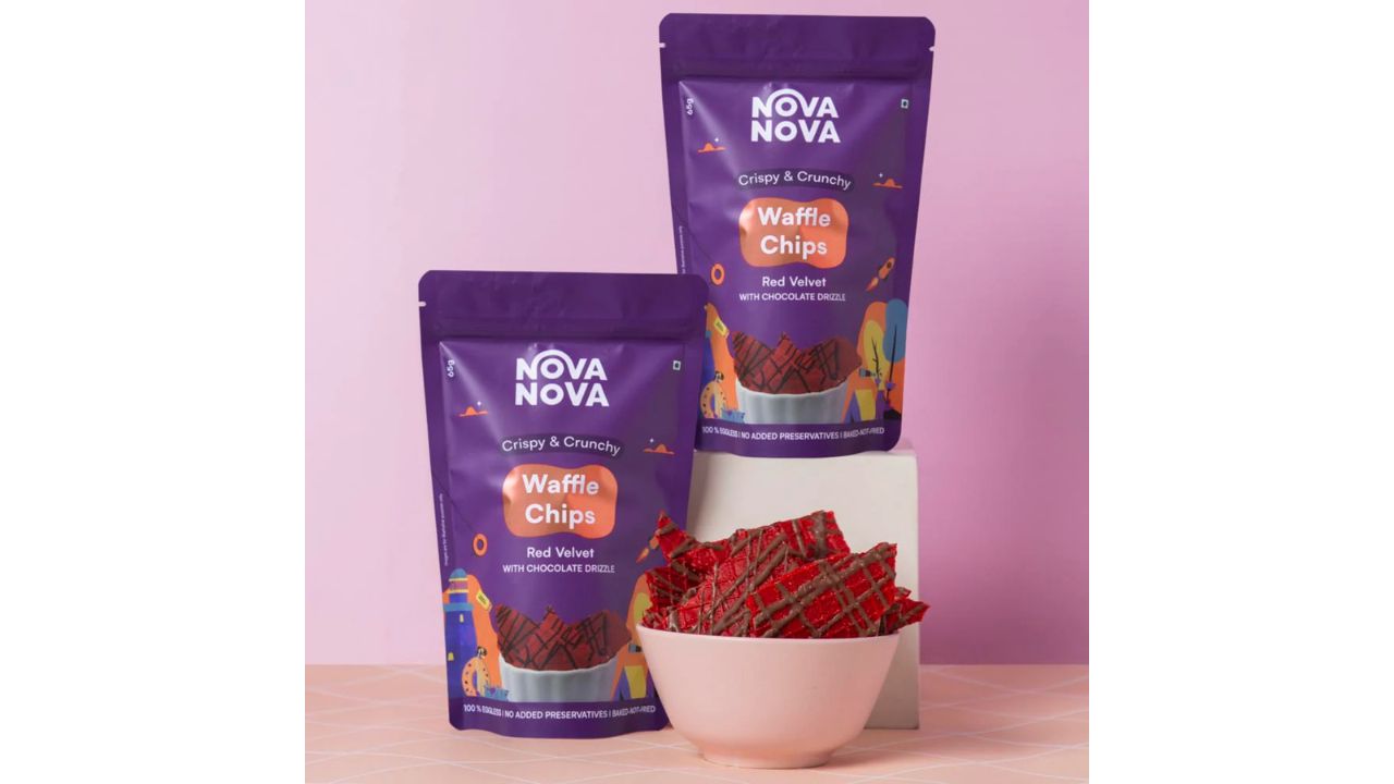 NOVANOVAWaffle Chips - Red Velvet