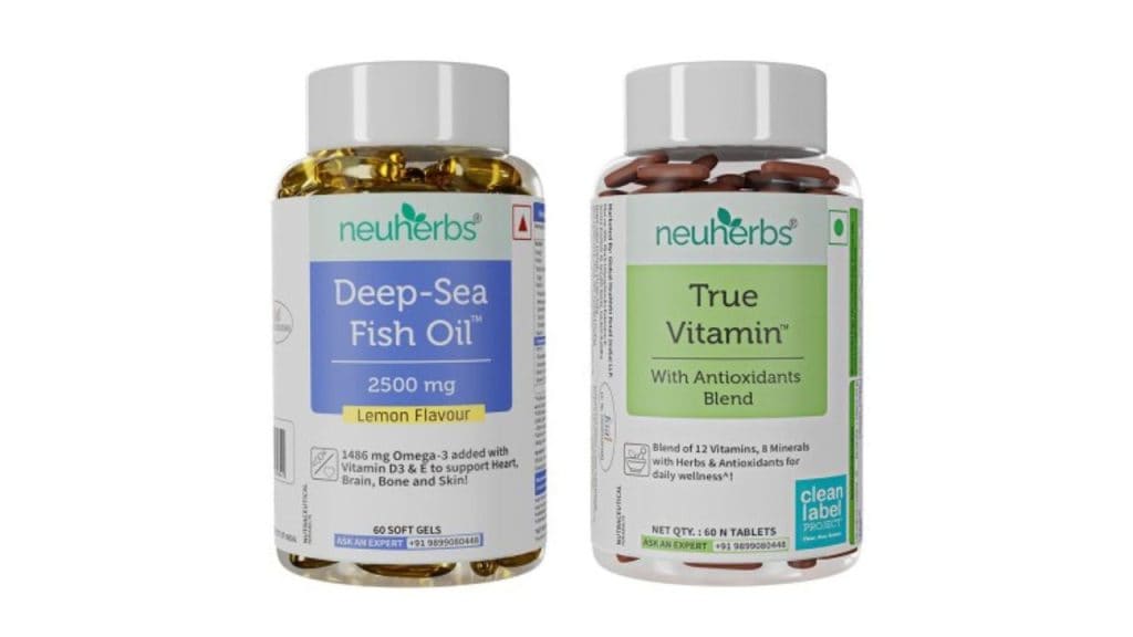 Neuherbs Deep Sea Fish Oil & Multivitamin Set