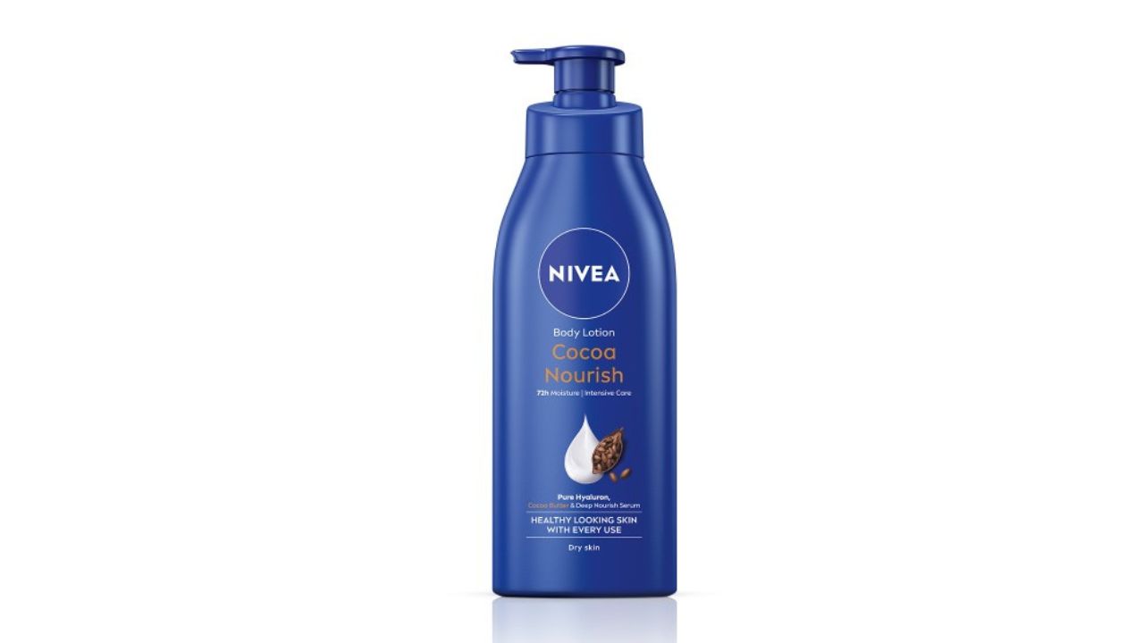 Nivea Cocoa Nourish Body Lotion with Pure Hyaluron for 72h Moisturization - 400 ml