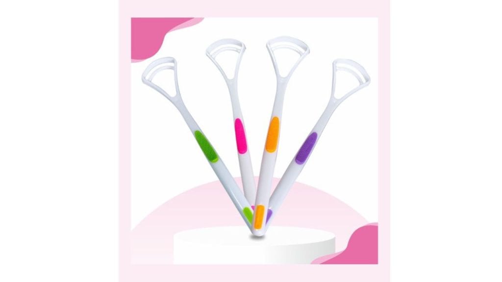 Nurpi Plastic Tongue Cleaner for Oral Care & Bad Breath