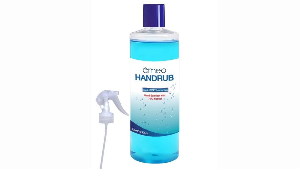 Omeo Alcohol Based Instant Hand Rub Sanitizer - 500ml