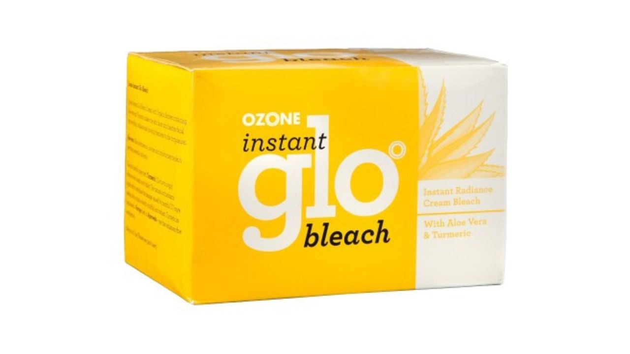 Ozone Set Of 3 Instant Glo Cream Bleach & Activator with Aloe Vera & Turmeric - 43g Each