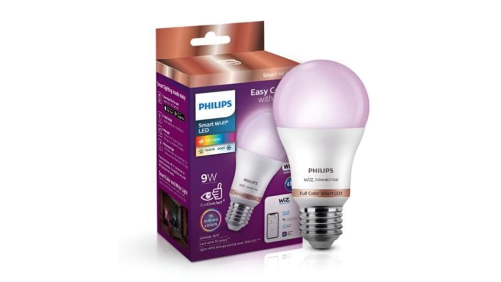 Philips White Smart Wi-Fi LED Smart Lights - 9W