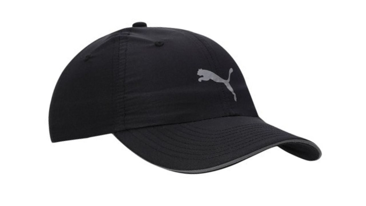Puma Unisex Black Solid Baseball Cap