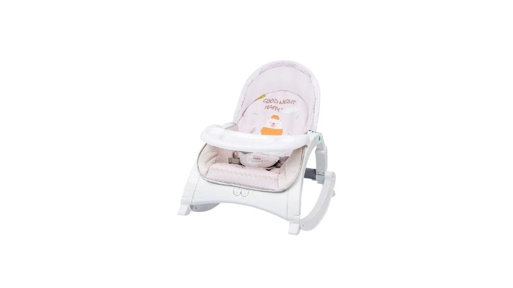 R for Rabbit Infants Printed Rock N Play Rocker