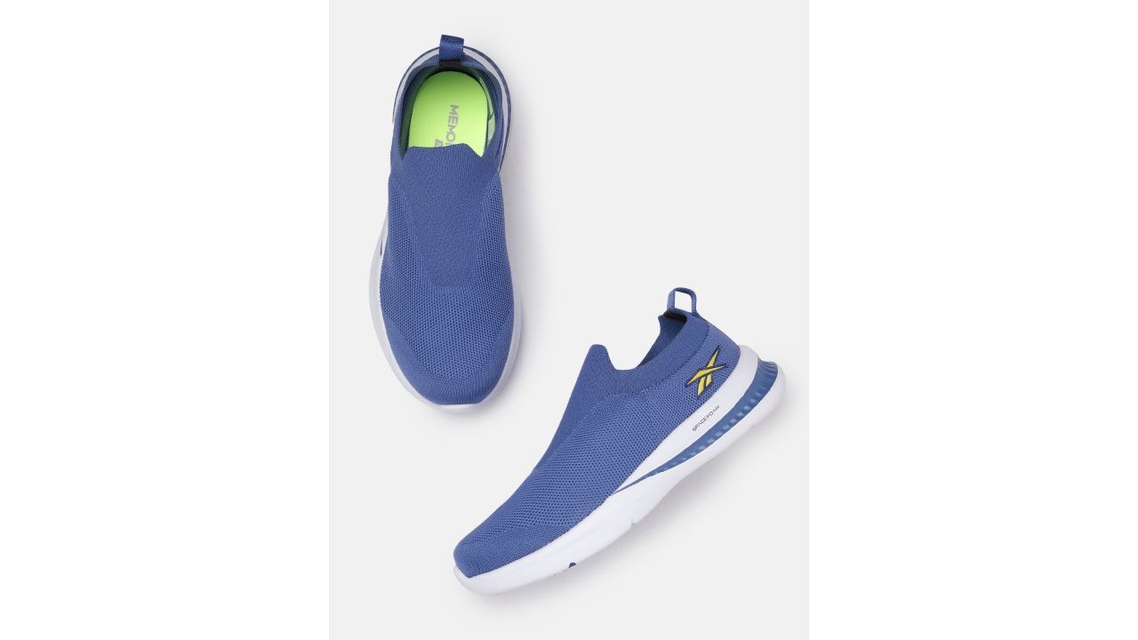 Reebok Women Woven Design Walk View Slip Shoes