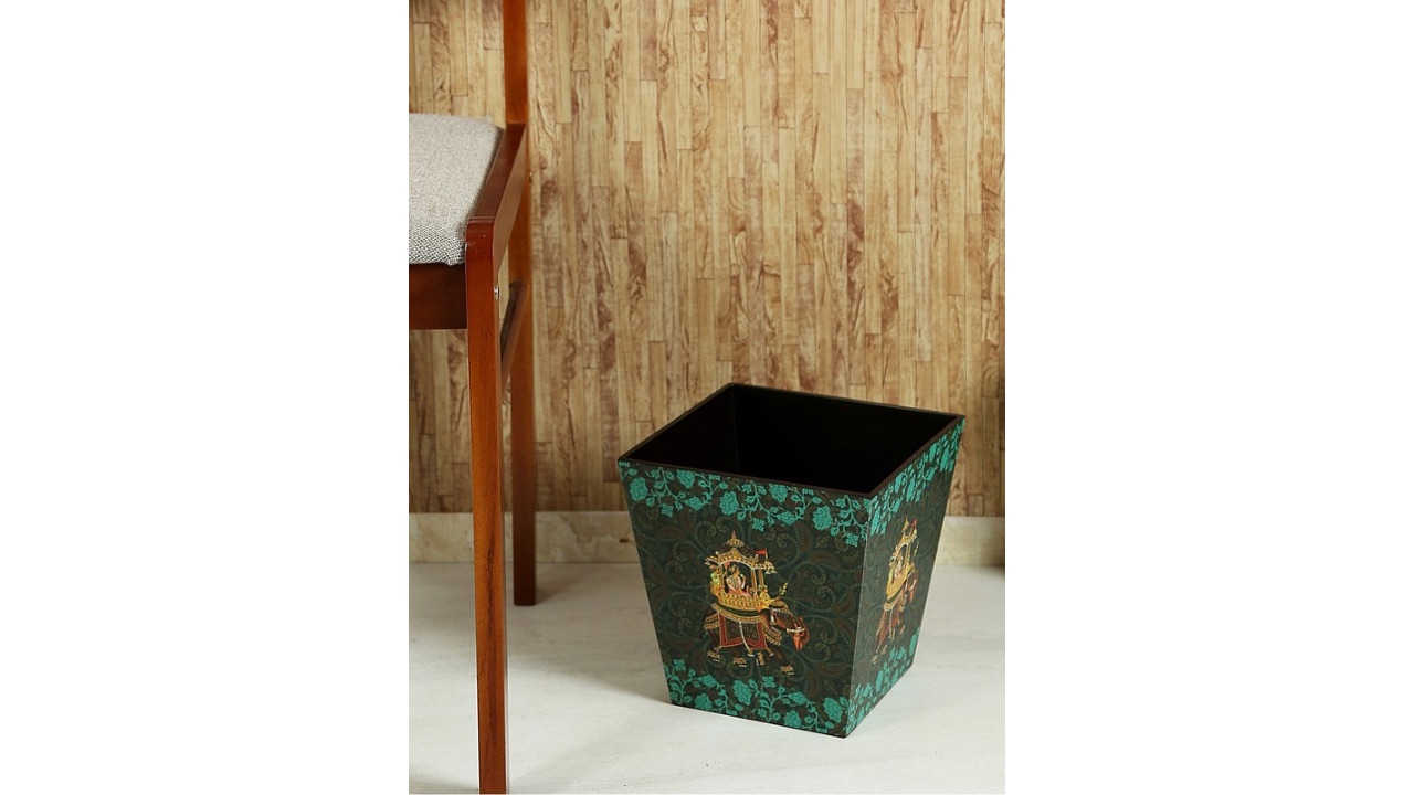 Reinvention FactoryGreen Printed Bin