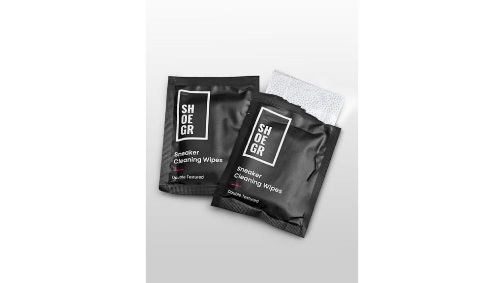 SHOEGR 12 Pieces Sneaker Cleaning Wipes