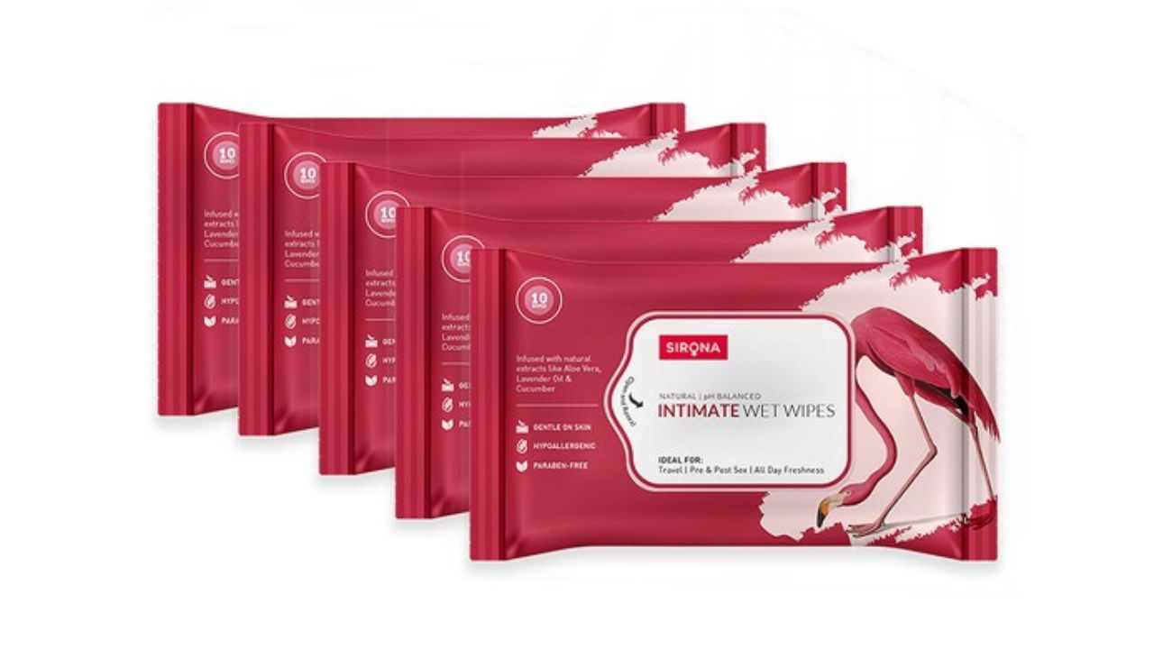 Sirona Intimate Wet Wipes (5 Pack)