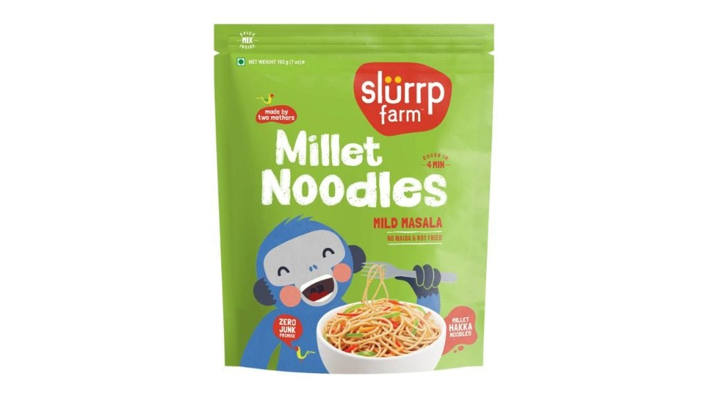 Slurrp Farm Millet Noodles - Mild Masala