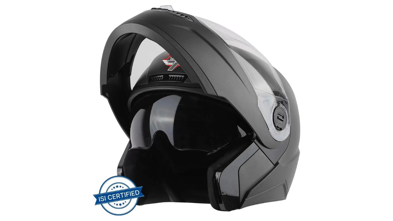 Steelbird SBA-7 7Wings ISI Certified Flip-Up Helmet