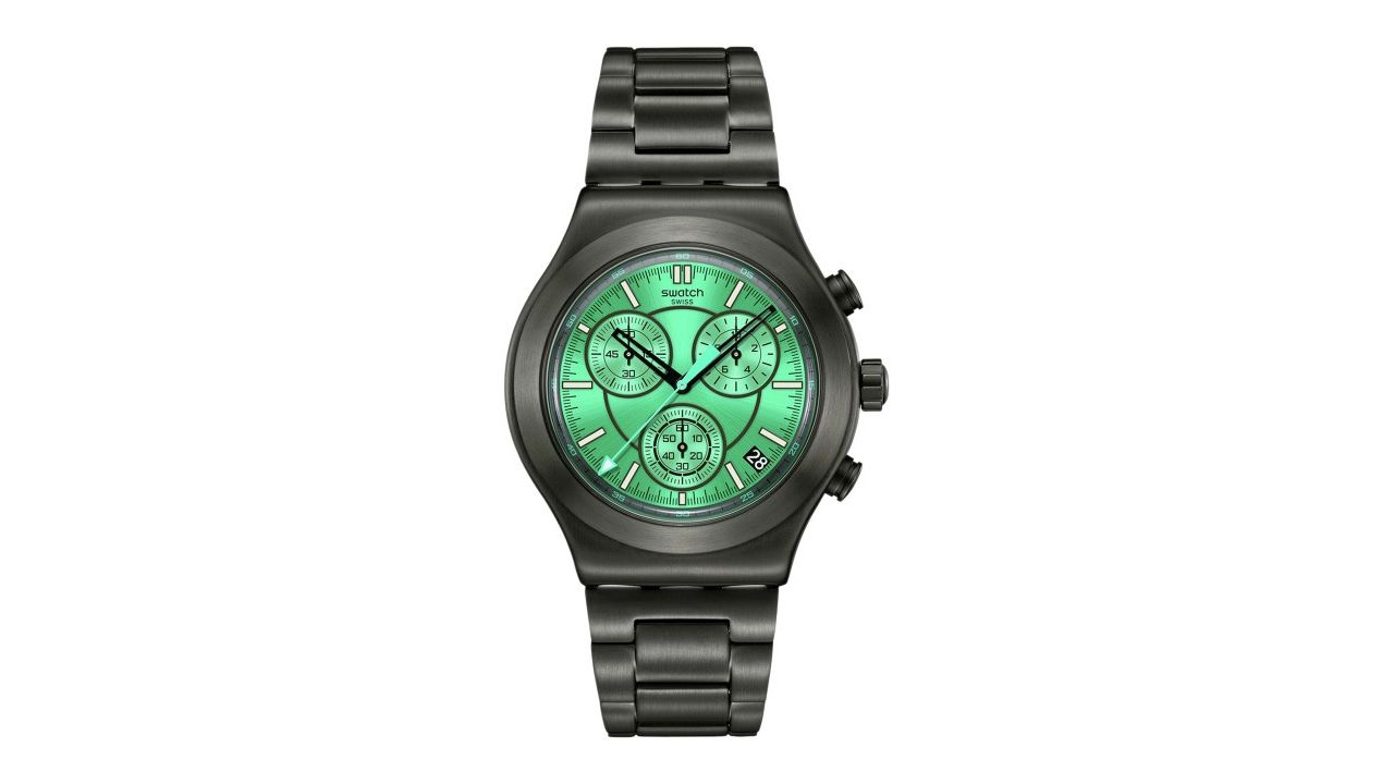 Swatch Unisex Chronograph Analogue Watch YVM407G