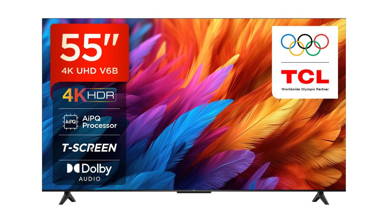 TCL Bezel-Less 55-inch 4K Google TV – The Stylish All-Rounder