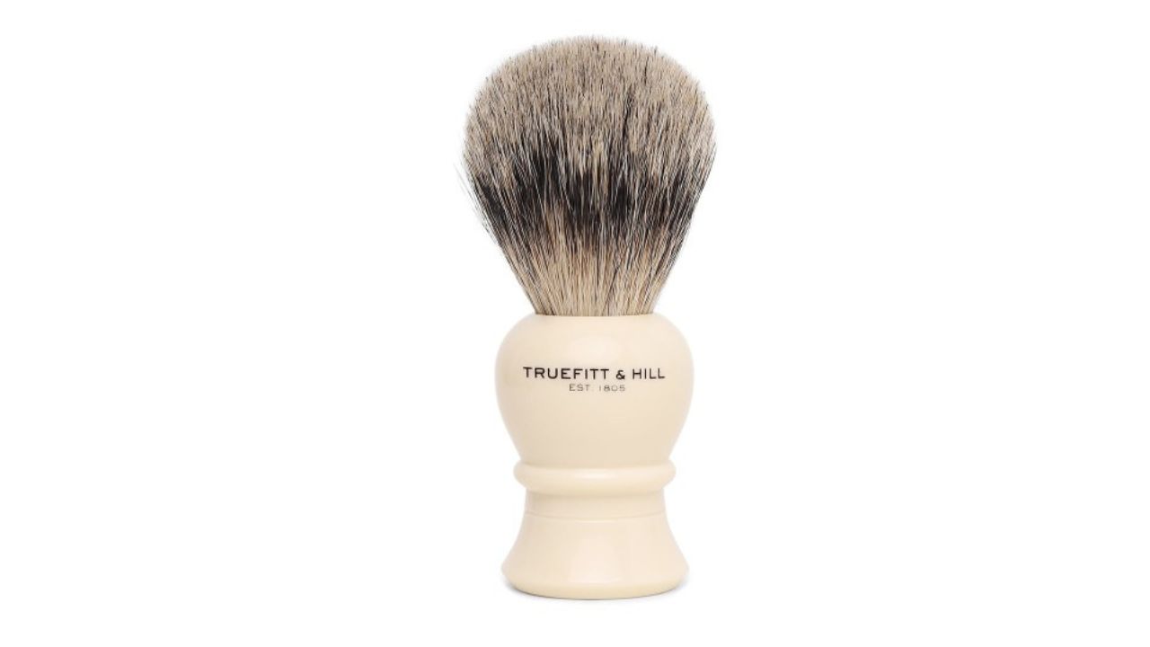 TRUEFITT & HILL Men Faux Ivory Regency Super Handmade Shaving Brush
