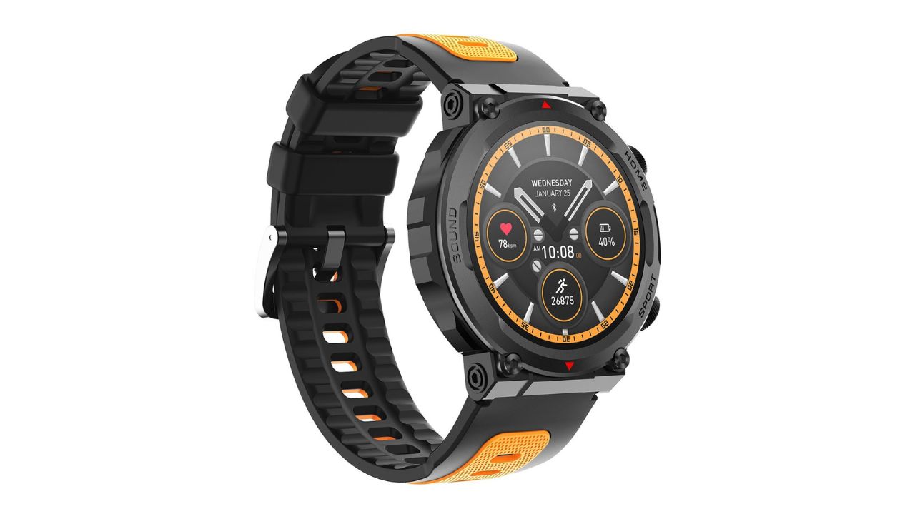 TimexUnisex AMOLED Rugged Smartwatch