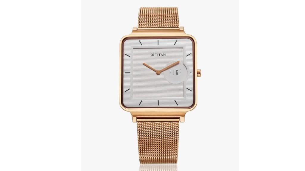 Titan Edge Quad Analog Watch - For Men NT10017WM01