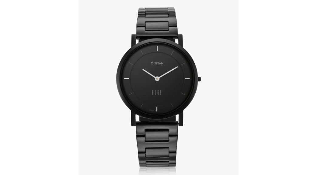 Titan Edge Metal Analog Watch - For Men NT1595NM01