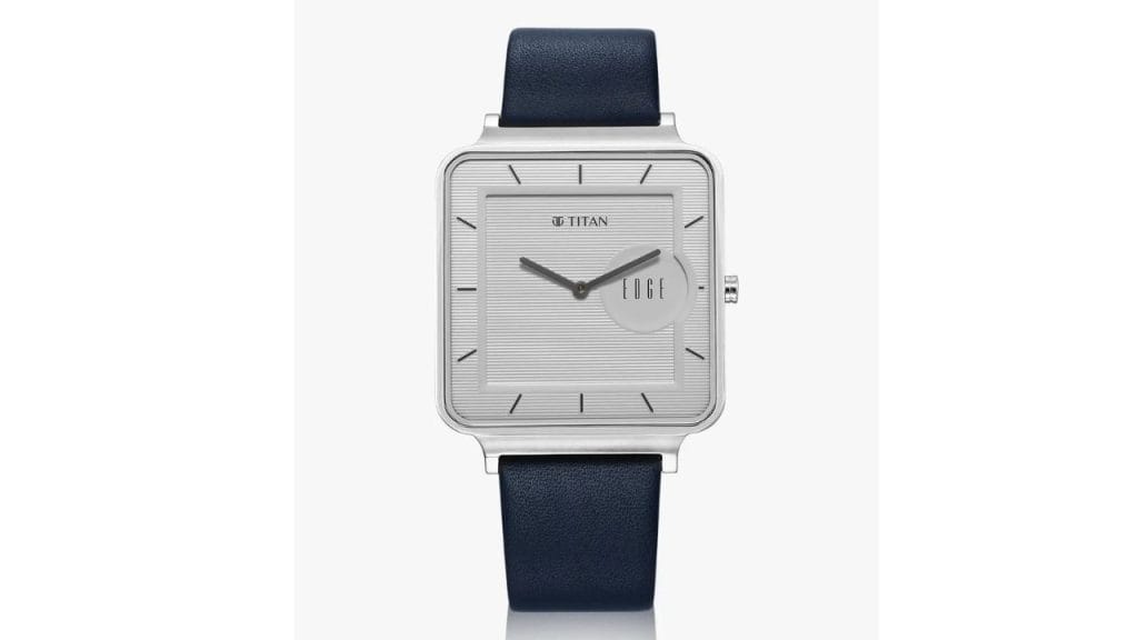 Titan Edge Quad Analog Watch - For Men NT10017SL01