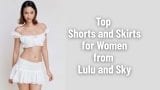 Top Shorts and Skirts for Women from Lulu and Sky