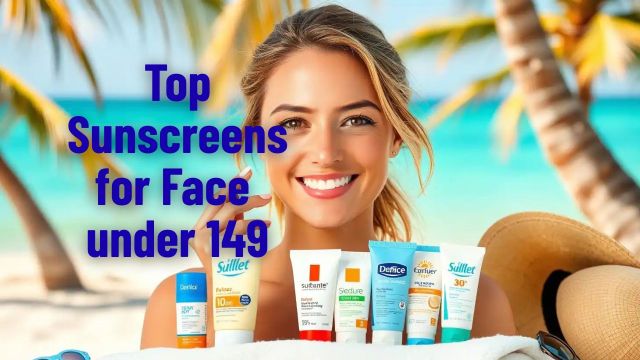 Top Sunscreens for Face under 149