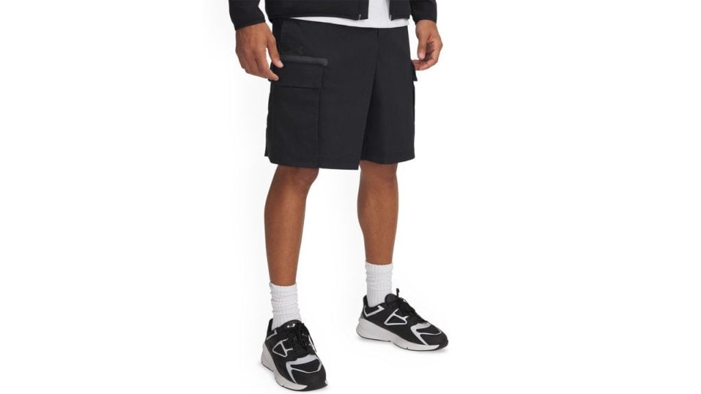 UNDER ARMOUR Men Unstoppable Utility Relaxed-Fit Cargo Shorts