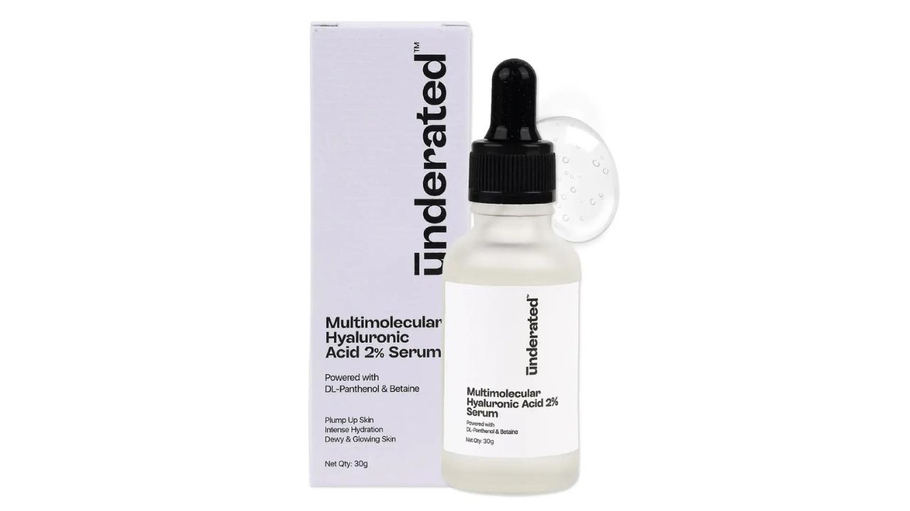 UNDERATED Multimolecular Hyaluronic 2% Acid Face Serum
