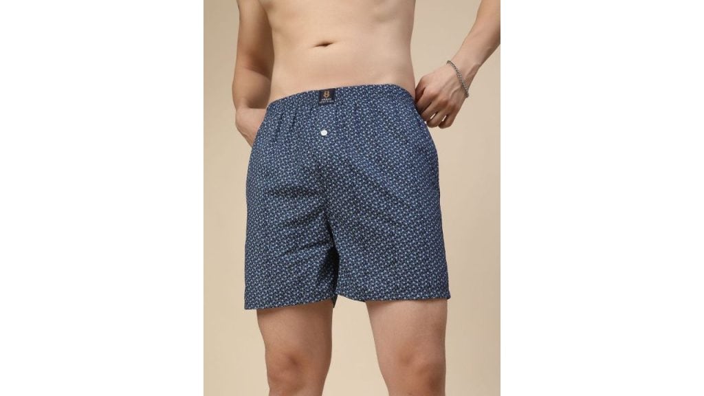 URBAN SCOTTISH Men Pack of 2 Pure Cotton Printed Boxers With Side Pockets