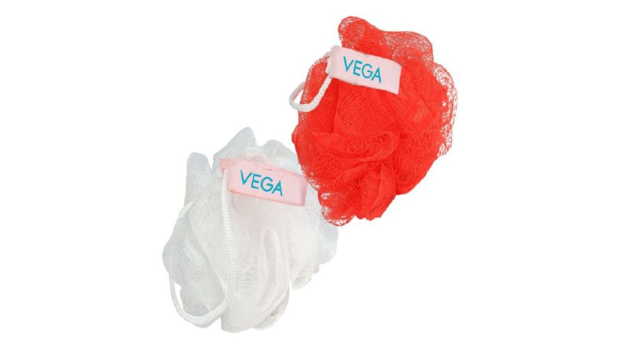 VEGA Set of 2 Bath Mini Sponges BA-3/12