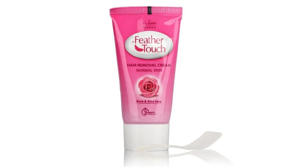 VI-JOHN FEATHER TOUCH Rose Hair Removal for Salon-like Finish No Ammonia Smell Cream