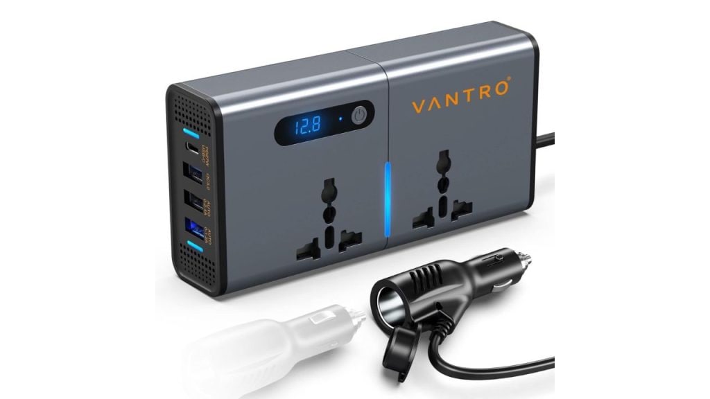 Vantro 200W Car Power Inverter/Laptop Charger