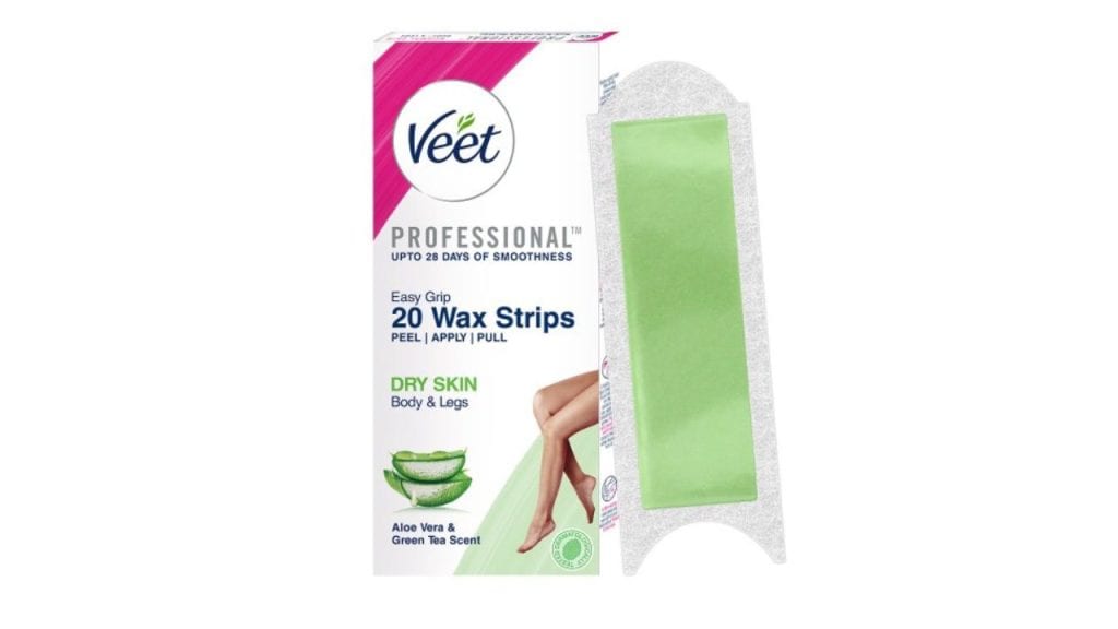 Veet Professional Waxing Strips for Dry Skin - 20 Strips