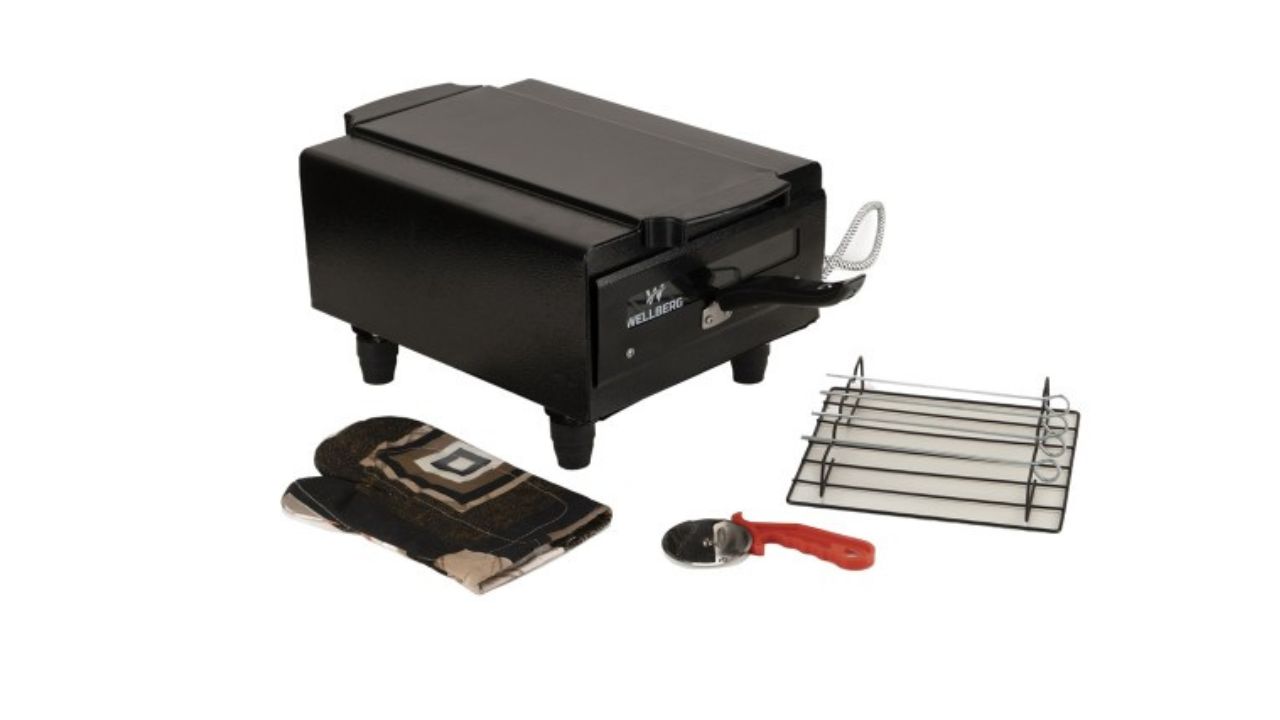 WELLBERG Black Electric Tandoor Barbecue