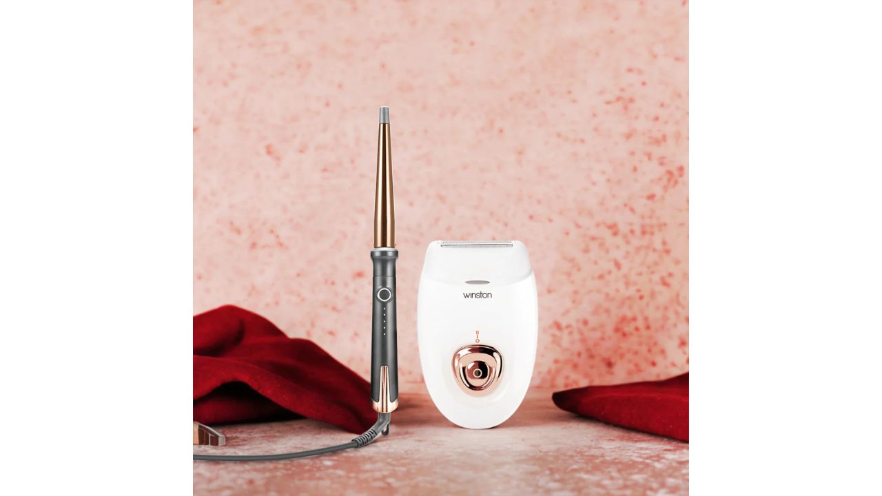 Winston Hair Curling Wand & Body Epilator Combo