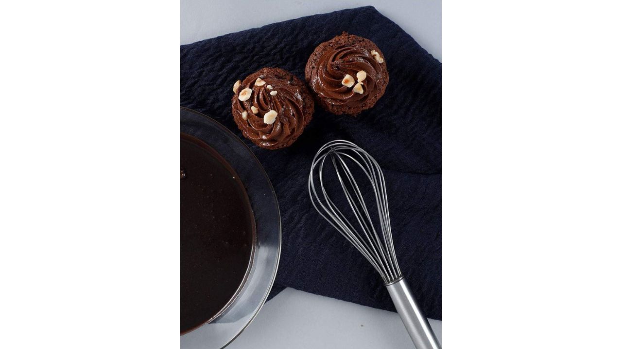 WonderchefSilver-Toned Solid Stainless Steel Whisk