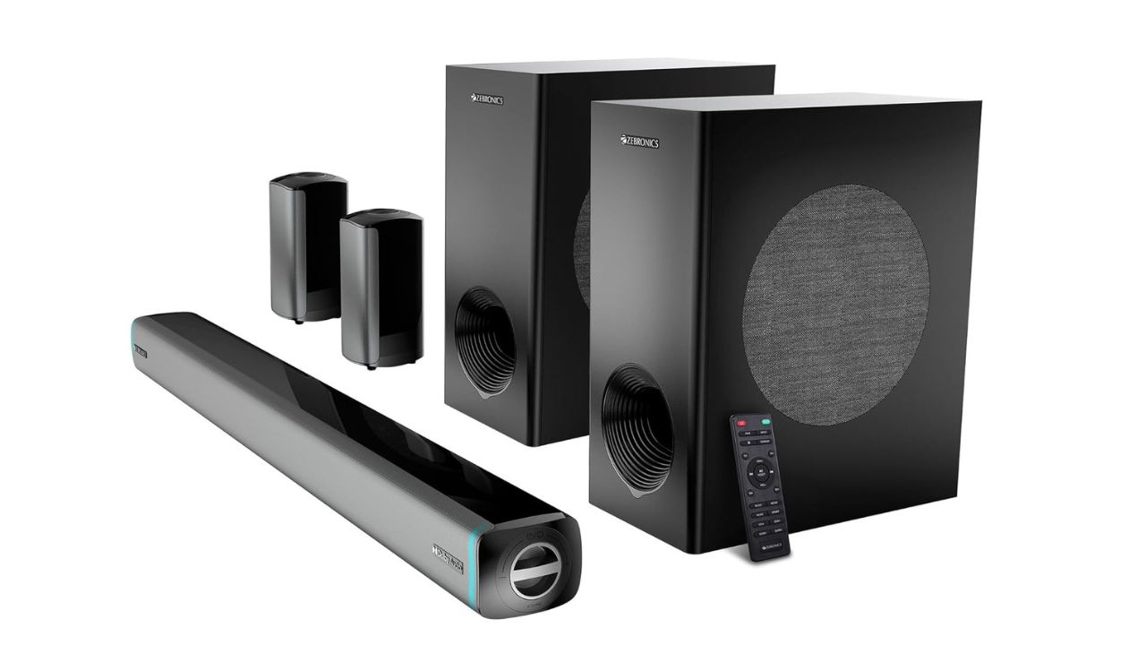 ZEBRONICS Juke bar 9550 pro 5.2 Soundbar