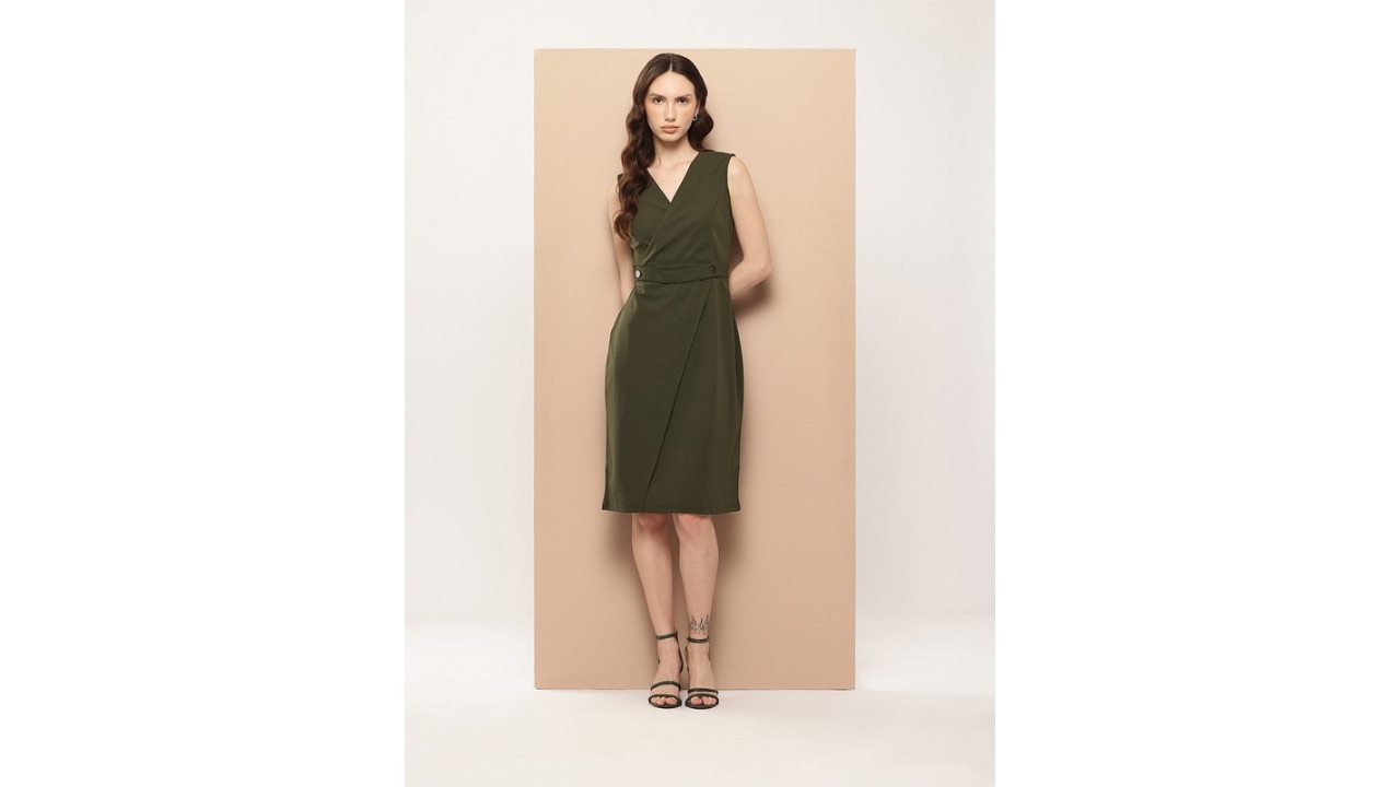 her by invictusFormal Wrap Dress
