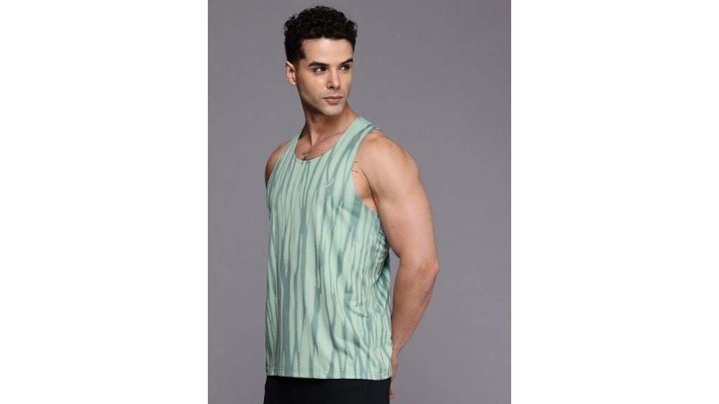 ASICS Road All Over Singlet Actibreeze Printed Running T-shirt