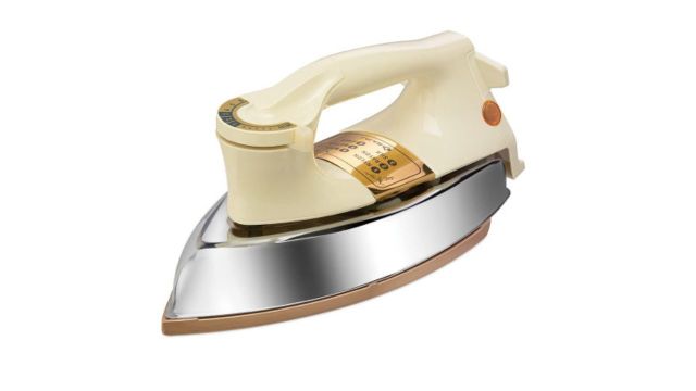 Bajaj DHX White Alloy Steel Temperature Control Dry Iron