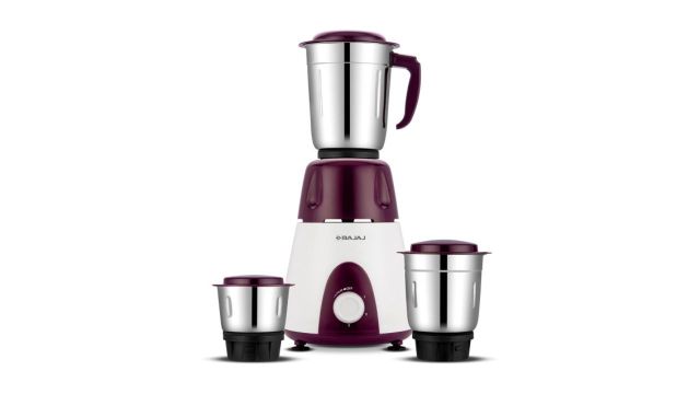 Bajaj Rex 500W Purple Mixer Heavy Duty Grinding