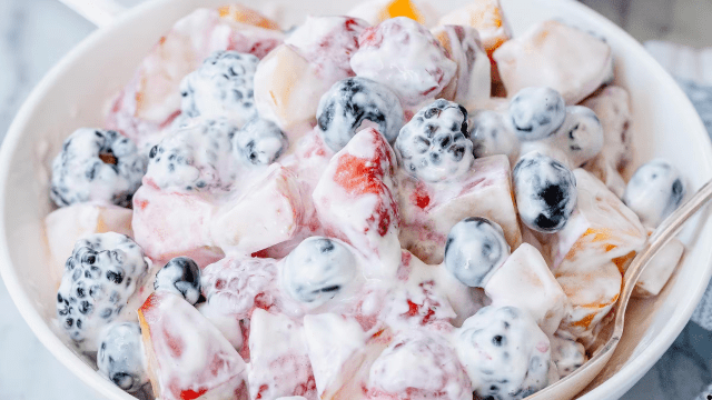 Dahi Fruit Salad