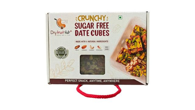 Dry Fruit Hub Crunchy Date Cubes