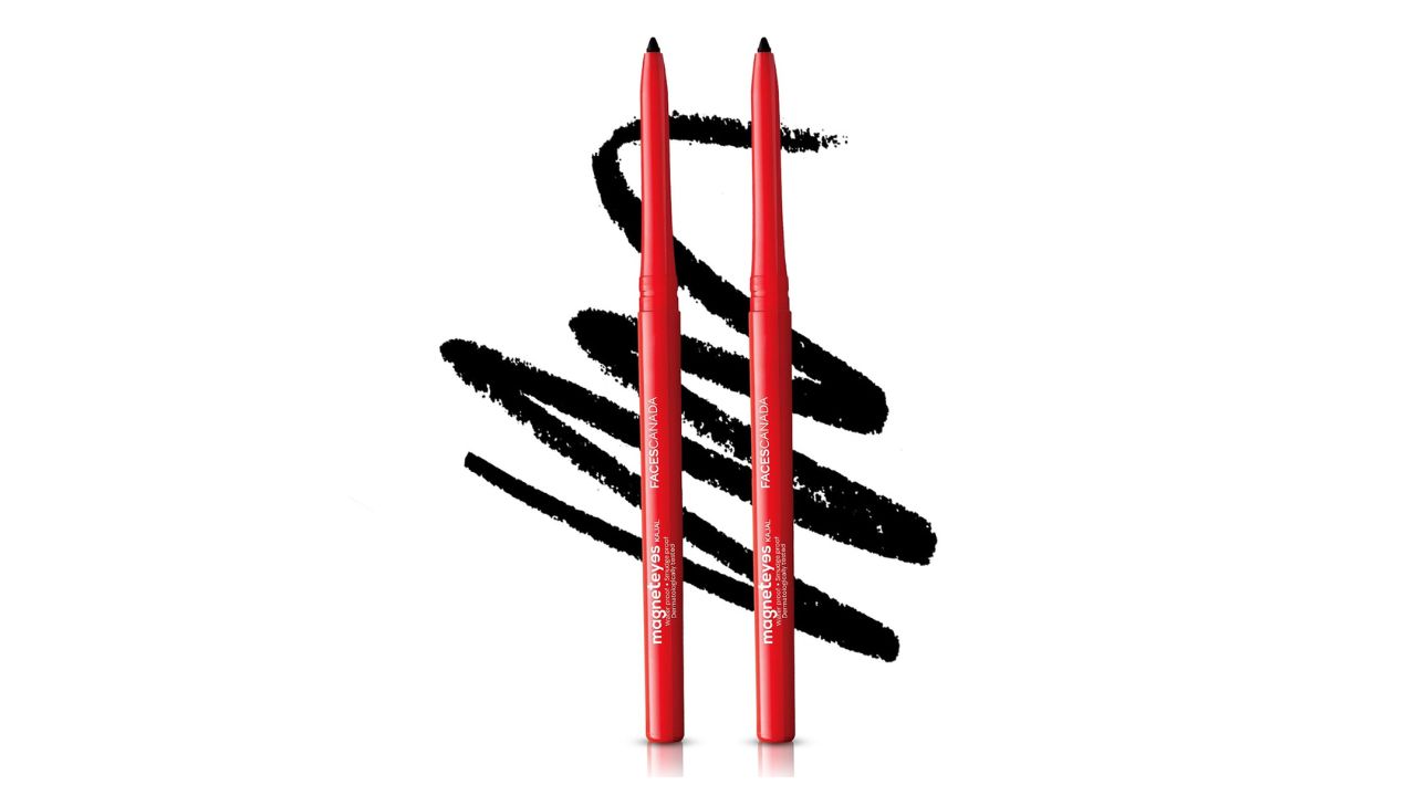 FACES CANADA Magneteyes Kajal - Black (Pack of 2)