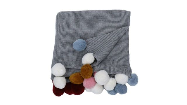 Haus & Kinder Unisex Kids Grey Blanket