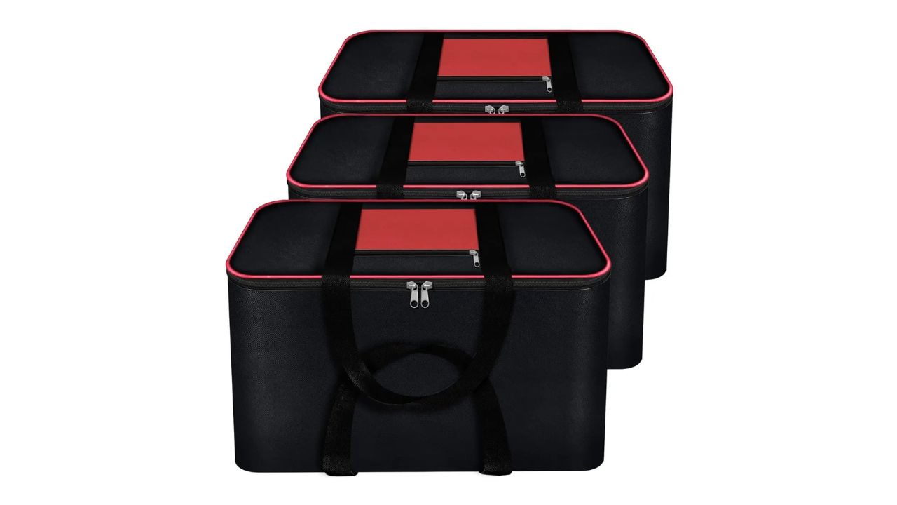 INN-VenTorE Pack of 3 Large Underbed Storage Bag for Clothes