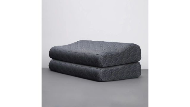 LA VERNE Luxury Contour Memory Foam Geometric Sleeping Pillow Pack of 2