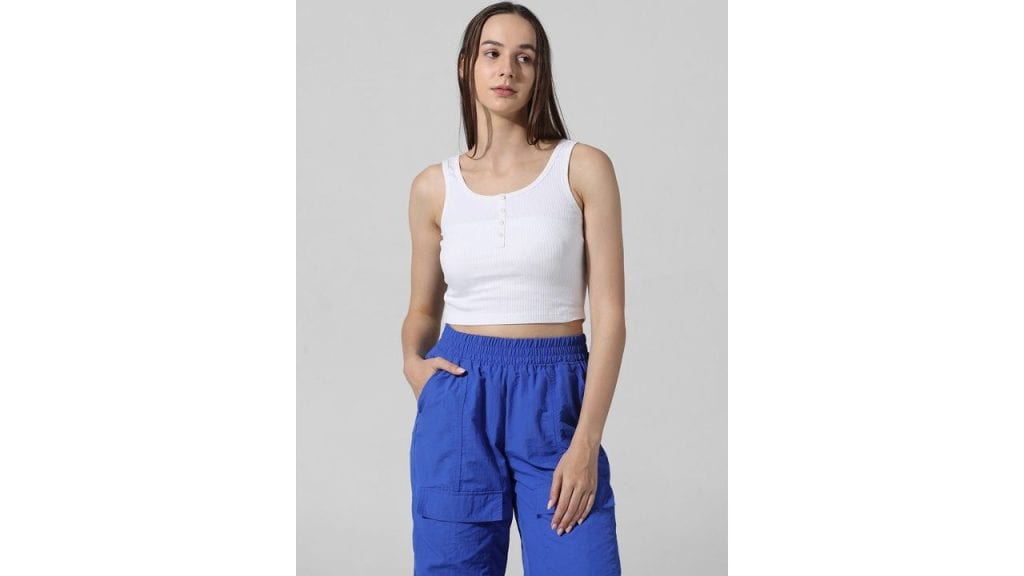 ONLY Cotton Crop Top