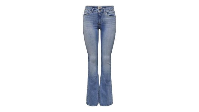 ONLY Women's Regular Fit High Rise Jeans
