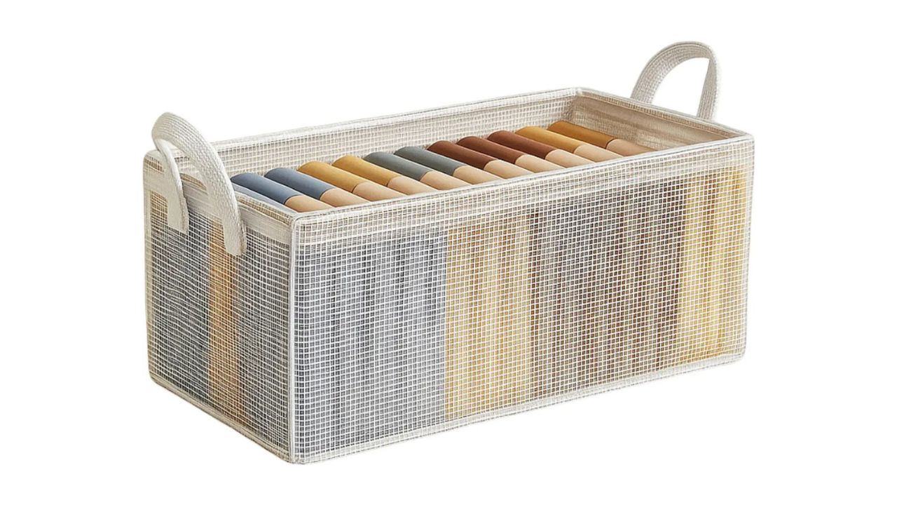 PAVITYAKSH 26-Liter Multi-Purpose Waterproof Foldable PVC Storage Box